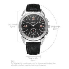 Load image into Gallery viewer, 419 YAZOLE Men Fashion Business Leather Band Quartz Wrist Watch ( Black)
