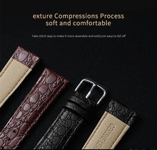 Load image into Gallery viewer, 419 YAZOLE Men Fashion Business Leather Band Quartz Wrist Watch ( Black)