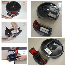 Load image into Gallery viewer, 4 PCS Universal Replacement Robotic Vacuum Cleaner HEPA Filter for iRobot 870 / 800 / 880 / 960 / 980