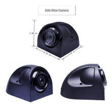 Load image into Gallery viewer, K0164 7 inch HD Car 18 IR Night Vision Rear View Backup Four Cameras Rearview Monitor, K0164
