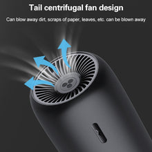 Load image into Gallery viewer, Car / Household Wireless Portable 90W Handheld Powerful Vacuum Cleaner, Navy Blue, White