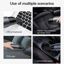 Load image into Gallery viewer, Car / Household Wireless Portable 90W Handheld Powerful Vacuum Cleaner, Navy Blue, White