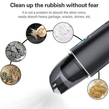 Load image into Gallery viewer, Car / Household Wireless Portable 90W Handheld Powerful Vacuum Cleaner, Navy Blue, White