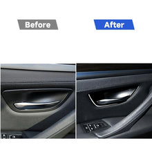 Load image into Gallery viewer, For BMW 5 Series F10 2011-2017 4pcs Car Door Handle Frame Decorative Sticker,Left and Right Drive Universal, Door Handle Frame