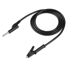 Load image into Gallery viewer, Thick Probe to Alligator Clip Test Lead Single Cable, Length: 1m