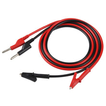 Load image into Gallery viewer, Thick Probe to Alligator Clip Test Lead Cable, Length: 1m