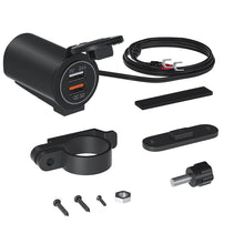 Load image into Gallery viewer, ZH-723F5 Car / Motorcycle QC3.0 Cell Phone Fast Charging Dual USB Car Charger