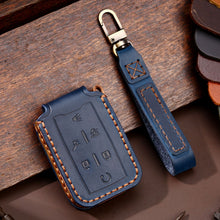 Load image into Gallery viewer, For Chevrolet GMC / Colorad 6-button C160 Car Key Leather Protective Case, 6-button