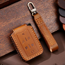 Load image into Gallery viewer, For Chevrolet GMC / Colorad 6-button C160 Car Key Leather Protective Case, 6-button