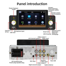 Load image into Gallery viewer, M160W 5 inch Car Wireless MP5 Player Support Phone Mirror Link / Steering Wheel Control, M160W