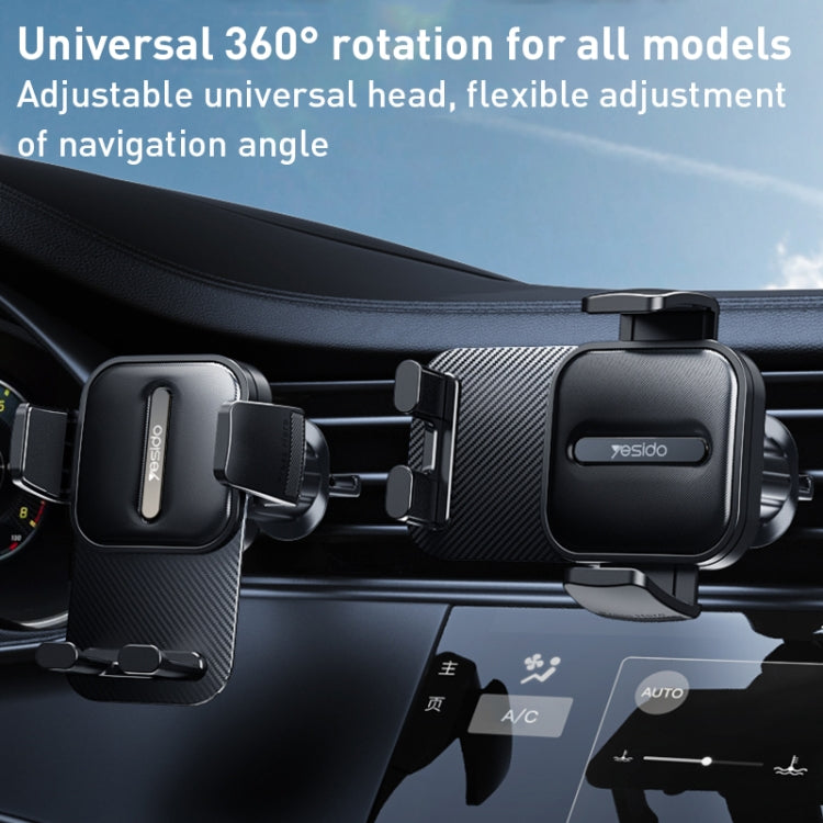 Yesido C167 Rotatable Car Air Outlet Phone Holder, C167