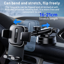 Load image into Gallery viewer, Yesido C174 Suction Cup Type Telescopic Car Phone Holder, C174