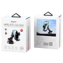 Load image into Gallery viewer, Yesido C197 15W 2 in 1 Suction Cup Type Wireless Charging Car Holder Set, C197