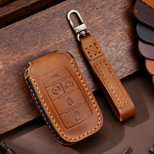 Load image into Gallery viewer, For Dodge Ram 5-button C162 Car Key Leather Protective Case, 5-button