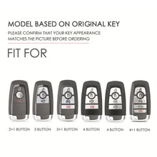 Load image into Gallery viewer, For Ford F-150 4-button C072/1 Car Key Leather Protective Case, C072/1