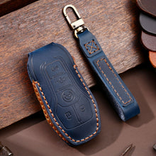 Load image into Gallery viewer, For Ford F-150 3-button C074 Car Key Leather Protective Case, C074