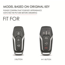 Load image into Gallery viewer, For Ford F-150 3-button C074 Car Key Leather Protective Case, C074
