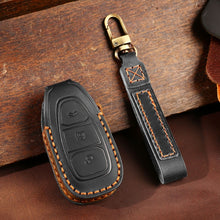 Load image into Gallery viewer, For Ford Focus/Mondeo/Maverick/Explorer/Escort/Edge 2017-2018 C231 Car Key Leather Protective Case, C231