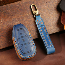 Load image into Gallery viewer, For Ford Focus/Mondeo/Maverick/Explorer/Escort/Edge 2017-2018 C231 Car Key Leather Protective Case, C231