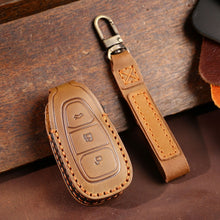 Load image into Gallery viewer, For Ford Focus/Mondeo/Maverick/Explorer/Escort/Edge 2017-2018 C231 Car Key Leather Protective Case, C231
