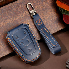 Load image into Gallery viewer, For Cadillac / CT5 / CT6 / XT6 5-button C087 Car Key Leather Protective Case, C087