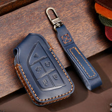 Load image into Gallery viewer, For Cadillac / CT5 / CT6 / XT6 C088 Car Key Leather Protective Case, C088