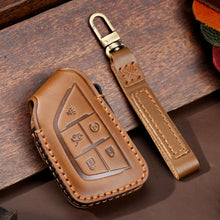 Load image into Gallery viewer, For Cadillac / CT5 / CT6 / XT6 C088 Car Key Leather Protective Case, C088