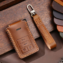 Load image into Gallery viewer, For Cadillac 4-button C090 Car Key Leather Protective Case, C090