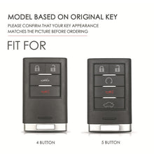 Load image into Gallery viewer, For Cadillac 5-button C091 Car Key Leather Protective Case, C091
