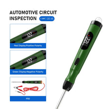 Load image into Gallery viewer, TopDiag P50 Car Digital Display Positive Load Voltage Measuring Instrument with Light, TopDiag P50