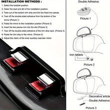 Load image into Gallery viewer, 3R-091 Car Blind Spot Left Rear View Wide Angle Adjustable Mirror, 3R-091 (Black), 3R-091