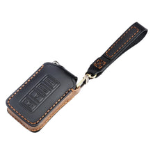 Load image into Gallery viewer, For Lexus 4-button Hallmo Car Cowhide Leather Key Protective Cover Key Case, C129