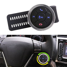 Load image into Gallery viewer, Universal Strap Shape Steering Wheel Remote Control Car Multimedia Wireless Button Remote Control, Strap Shape Black, Strap Shape Silver