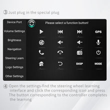 Load image into Gallery viewer, DQX-999A Multifunctional Steering Wheel Button Controller Car DVD Screen Wireless Remote Control, DQX-999A