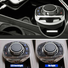 Load image into Gallery viewer, Multifunctional Car Cup Holder Wireless Knob Button Steering Wheel Button Remote Control without Light, without Light