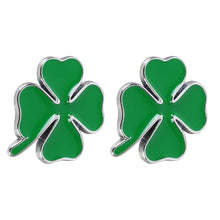 Load image into Gallery viewer, 2pcs Four Leaf Clover Luck Symbol Badge Labeling Sticker Styling Car Decoration, Size: 2x2x0.2cm, Size: 2x2x0.2cm