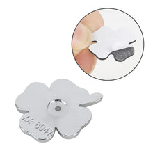 Load image into Gallery viewer, 2pcs Four Leaf Clover Luck Symbol Badge Labeling Sticker Styling Car Decoration, Size: 2x2x0.2cm, Size: 2x2x0.2cm