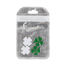Load image into Gallery viewer, 2pcs Four Leaf Clover Luck Symbol Badge Labeling Sticker Styling Car Decoration, Size: 2x2x0.2cm, Size: 2x2x0.2cm