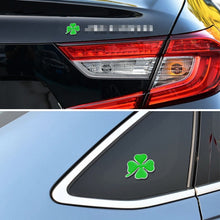 Load image into Gallery viewer, 2pcs Four Leaf Clover Luck Symbol Badge Labeling Sticker Styling Car Decoration, Size: 2x2x0.2cm, Size: 2x2x0.2cm