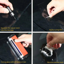 Load image into Gallery viewer, 2 in 1 3ml Paintless Dent Removal Car Window Windshield Repair Fluid with Tool, 2 in 1 Repair Fluid (Black), 2 in 1 Repair Fluid (White)
