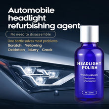 Load image into Gallery viewer, Car Headlight Scratch Yellowing Repair Fluid Set, Capacity: 30ml, 30ml