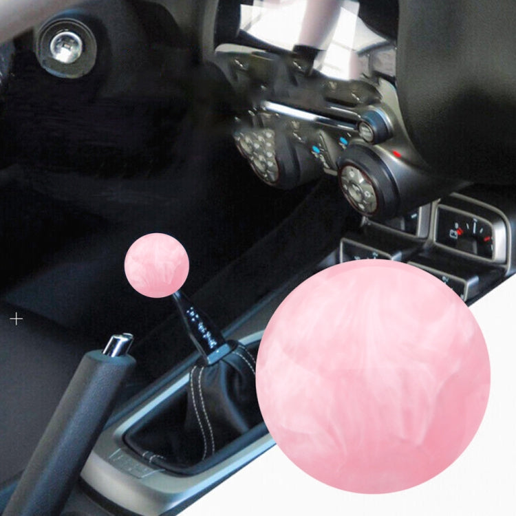 Car Modified Marble Star Gear Head Shifter Cover with Adapter, Purple, Pink, Green, Light Green, Light Blue