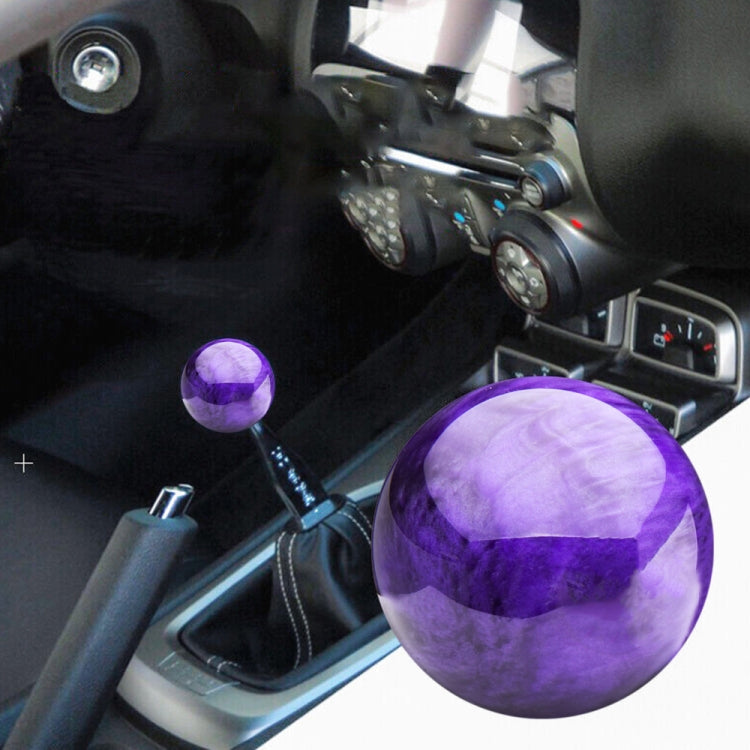 Car Modified Marble Star Gear Head Shifter Cover with Adapter, Purple, Pink, Green, Light Green, Light Blue