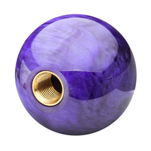 Load image into Gallery viewer, Car Modified Marble Star Gear Head Shifter Cover with Adapter, Purple, Pink, Green, Light Green, Light Blue