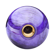Load image into Gallery viewer, Car Modified Marble Star Gear Head Shifter Cover with Adapter, Purple, Pink, Green, Light Green, Light Blue