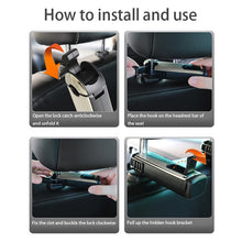 Load image into Gallery viewer, G202 Car Creative Phone Bracket Hook 360 Degree Rotating Telescopic Bracket
