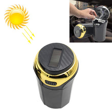 Load image into Gallery viewer, N12B Car Creative Ashtray Solar Power With Light And Cover Car Supplies, N12B