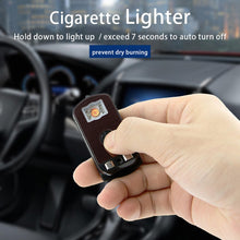 Load image into Gallery viewer, N12E Car Creative Ashtray Solar Power With Light And Cover With Cigarette Liighter