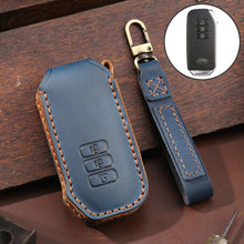 Load image into Gallery viewer, For Kia 3-button Hallmo Car Cowhide Leather Key Protective Cover Key Case, C115