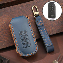 Load image into Gallery viewer, For Kia 5-button Hallmo Car Cowhide Leather Key Protective Cover Key Case, C202